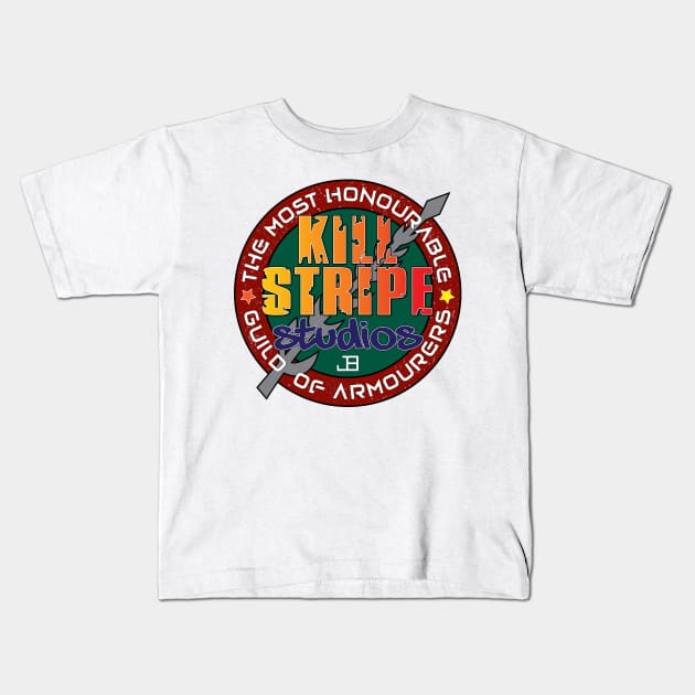 Kill Stripe studios Kids T-Shirt by KillStripeStudios